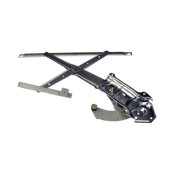 KarParts360 For Dodge Dakota 1997-2004 Window Regulator Front, Driver Side | Metal, Plastic Cable | Bolt On Attachment | Plastic Gear | Electric Window Operation | Replacement For 55255619, 55255619A