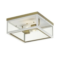 Maxim Lighting - Neoclass - 2 Light Outdoor Flush Mount-5 Inches Tall and 13