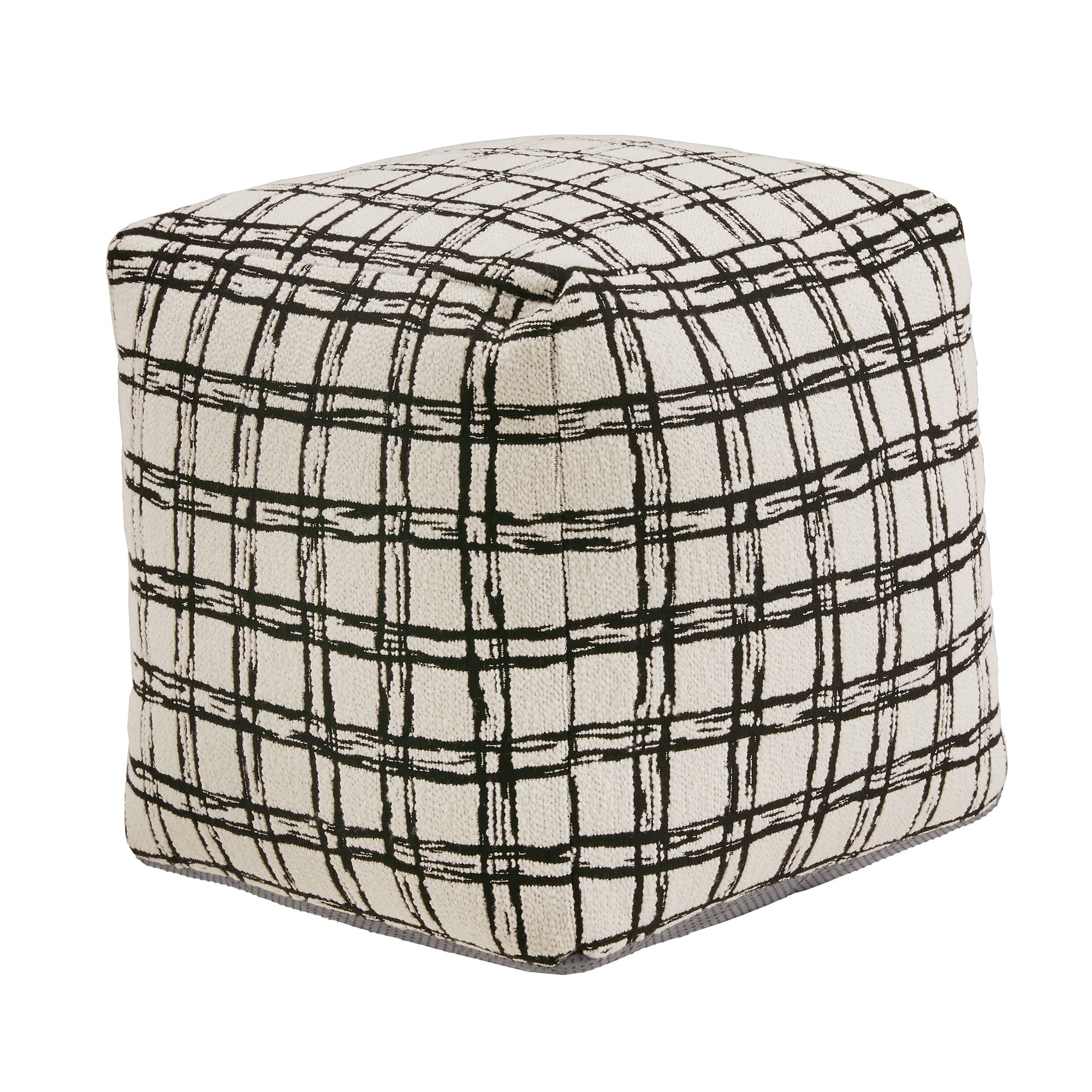Upholstered Ottoman Target Plaid Ottoman Lynwood Square