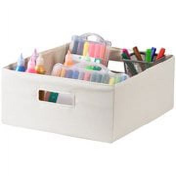 Better Homes and Gardens Half-Height Fabric Cube Storage Bins (12.75" x 6.00"), Set of 2, Multiple Colors - image 3 of 4