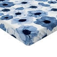 thumbnail image 4 of Ambesonne Garden Scene Fitted Sheet, Botanical Dreamy Print, Twin XL Size, Pale Azure Blue Soft Blue, 4 of 5