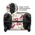 thumbnail image 4 of Daiia Floral Mushroom Luggage Cover, Thickened Washable Travel Luggage Covers, Elastic Unique Baggage Covers for 18-20 inch Luggage-X-Large, 4 of 9