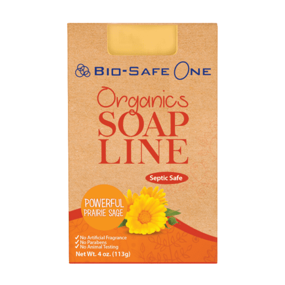 Bio-Safe One, Inc - Powerful Prairie Sage Organic Soap Bar - 4 oz