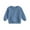 Blue, variant on Baby Sweatshirt Kids Long Sleeve Solid Pullover T Shirt Tops With Pocket Girls Hoodie Beige 18 Months-24 Months