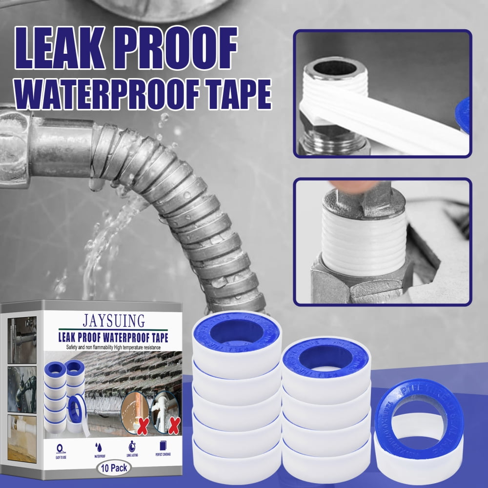 Water Pipe Tape,Thread Tape,Plumber Tape,Faucet Tape,Waterproof Tape