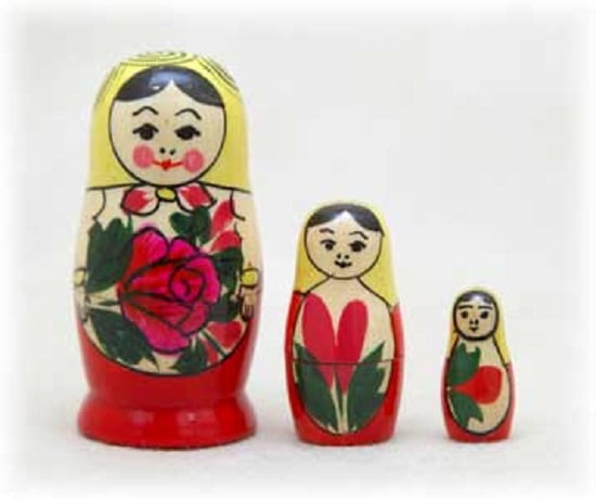russian doll one inside the other