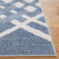 thumbnail image 5 of SAFAVIEH Blair Caiden Geometric Machine Washable Area Rug, 8' x 10', Blue/Ivory, 5 of 13