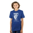 thumbnail image 2 of NASA Worm Logo Moon Space Shuttle Men's Graphic T Shirt Tees Brisco Brands 2X, 2 of 3