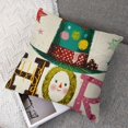 thumbnail image 7 of nygtbtfer Christmas Pillow Set of 2, Pink Decorative Throw Pillowcases Holiday Cushion Cases Decoration for Home Party Sofa Couch White, 7 of 7