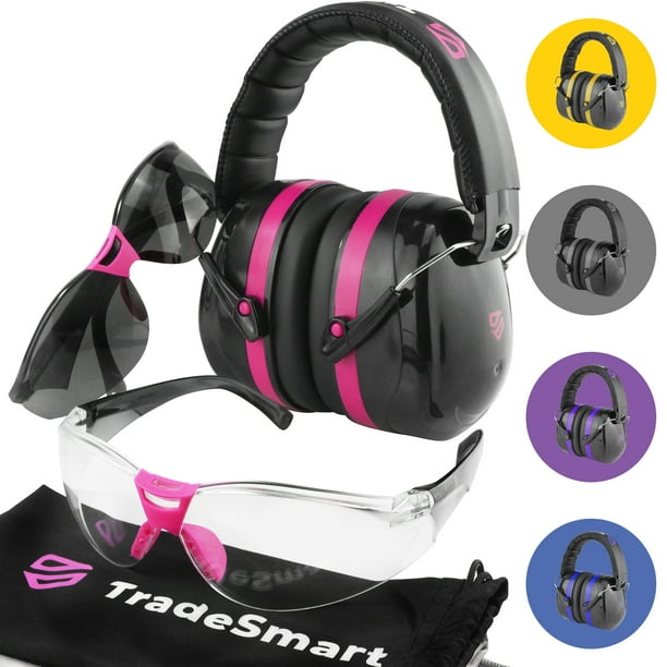 Tradesmart Shooting Range Ear and Eye Protection, Safety Ear Muffs