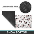 thumbnail image 6 of White Cow Strawberry Heart Pattern Kitchen Rugs Sets Of 2,Anti Fatigue Kitchen Mat Rugs Non Slip Washable,Decorative Kitchen Floor Mats for Kitchen,Sink,Laundry,17"x30"+17"x47", 6 of 7