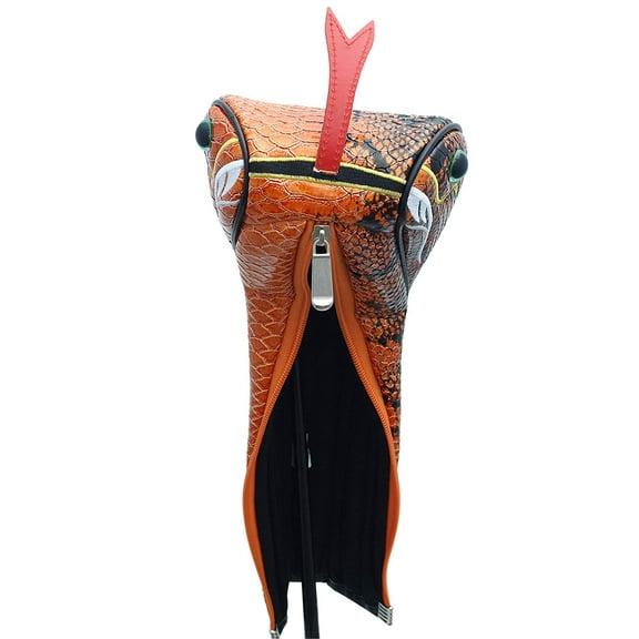 PGC Orange Snake #1 Driver Headcover