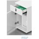 thumbnail image 5 of Office desk and chair combination minimalist modern office furniture white 2/4/6 person staff desk office screen workstation My Lux Decor Round, 5 of 14