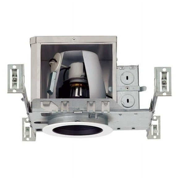 NICOR Lighting 4-Inch IC-Rated Recessed Universal Airtight Recessed New Construction Housing (19002A)