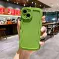 thumbnail image 1 of Hot Soft Silicone Wave Lens Protection Phone Case For iPhone 15 14 13 12 11 Pro Max Plus X XS XR Cover 6 For iPhone 11Pro Max, 1 of 6