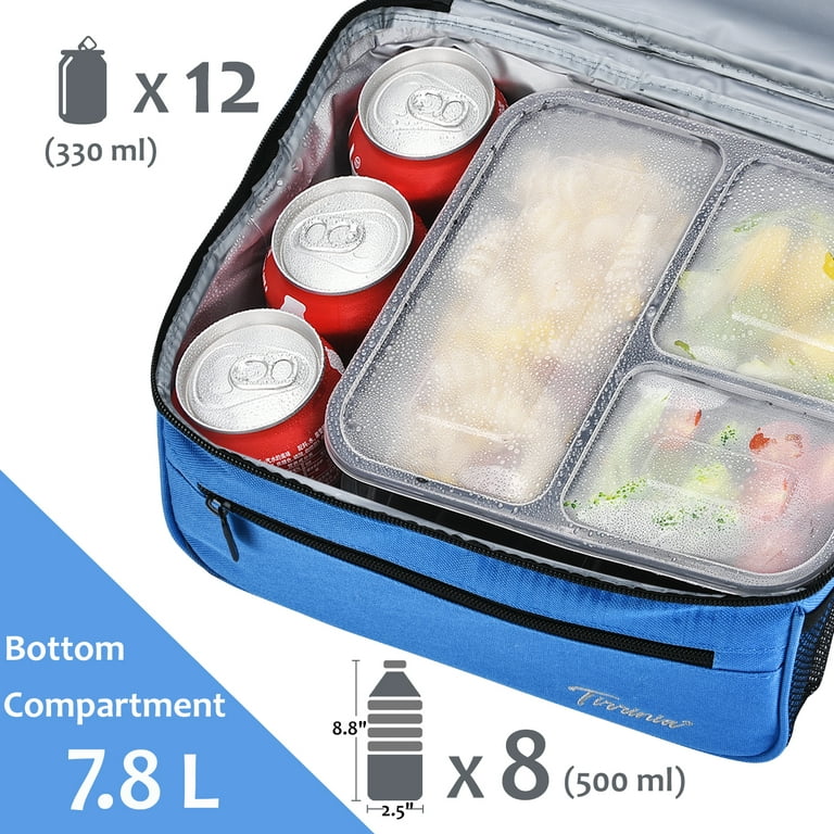 Cooler lunch Bag box - Insulated By Outdoorwares Large Capacity Durabl 