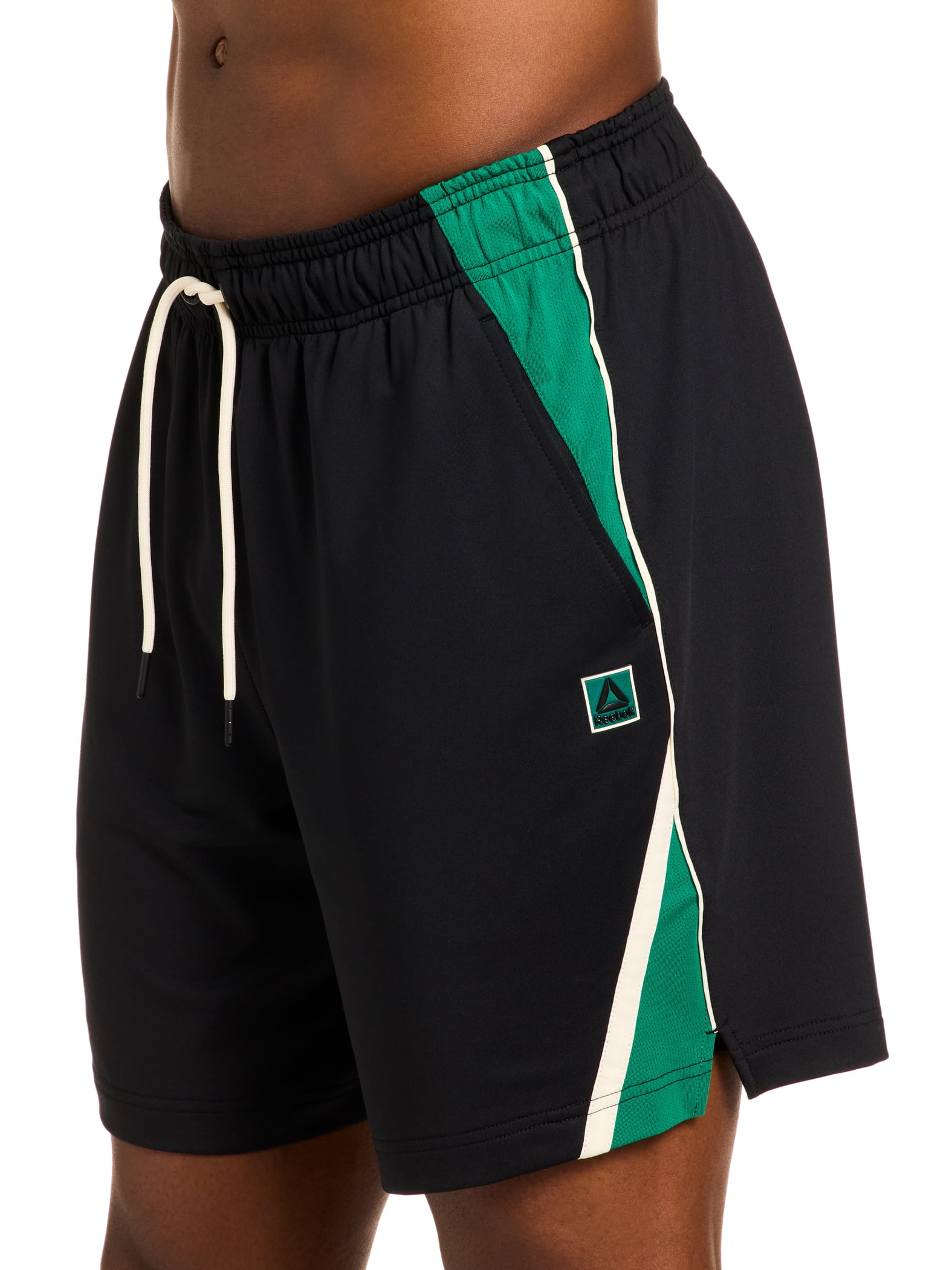Reebok Men's and Big Men's Baseline Knit Performance Shorts, 7" Inseam, Sizes S-3XL
