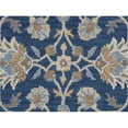 thumbnail image 3 of Alora Decor Crypt 2'6" x 8' Border Blue/Ivory Hand-Tufted Area Rug, 3 of 3