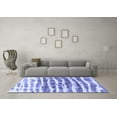 thumbnail image 3 of Ahgly Company Indoor Rectangle Abstract Blue Modern Area Rugs, 8' x 12', 3 of 4