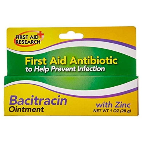 Bacitracin Zinc First Aid Antibiotic Ointment 1 Oz Tube