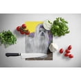 thumbnail image 2 of Carolines Treasures PPP3113LCB Maltese Patio Princess Glass Cutting Board Large, 12H x 16W, multicolor, 2 of 2