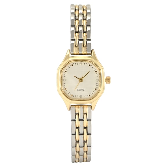 Time & Tru Ladies Two Tone Case and matching Link Bracelet