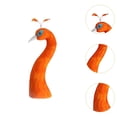 thumbnail image 6 of YWMJZEU Peacock Mannequin Head Flower Arrangement Decor Home Decor Table Centerpiece for Orange, 6 of 9