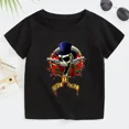 thumbnail image 3 of Camiseta de algodón para niños y niñas de 2 a 14 años con banda de rock Gun N Roses, camisetas de manga corta con estampado de música Kpop, ropa informal para bebés, 3 of 5