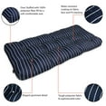 thumbnail image 3 of Patio Bench Cushion, Classic Navy, Stripe, 42"W, 3 of 8