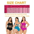 thumbnail image 3 of YouLoveIt Women Plus Size Two-Piece High Waist Bikini Set Swimsuit Swimwear Summer Swimwear Crop Top Swimming Bathing Suit Plus Size Swimdress, 3 of 6
