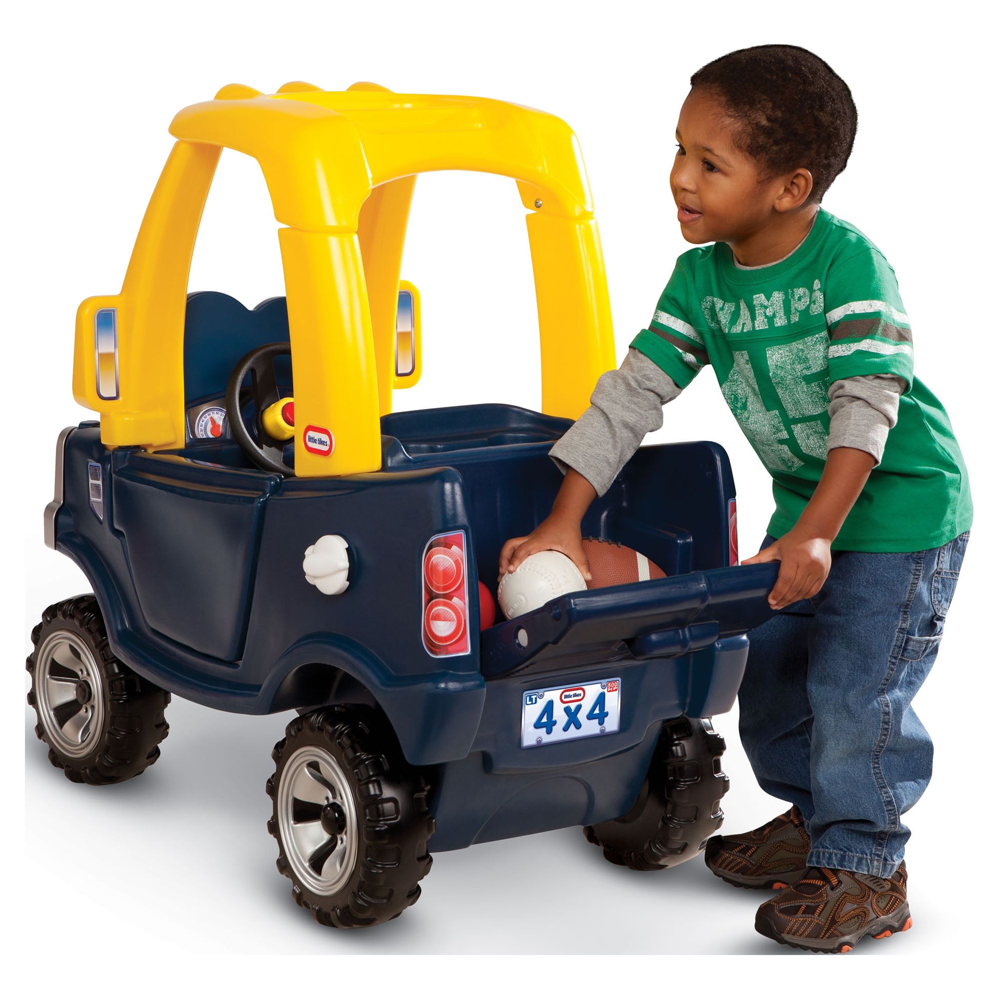 Little Tikes Cozy Truck Ride-on with Removable Floorboard, 18 Months to 5 Years - image 5 of 9