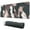 Camouflage Marron, variante sur Tapis de Souris Camouflage Bleu et Blanc Imperméable Antidérapant pour Bureau Maison Jeu Tapis de Souris Base en Caoutchouc avec Bords Cousus 31.5x11.8 Pouces