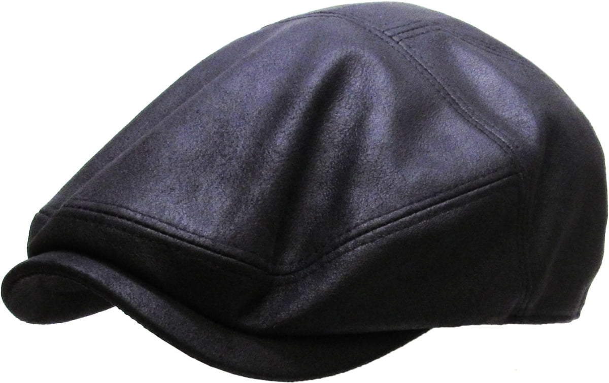 leather golf hat