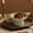 Green, variant on QAZbgdl Ceramic Dessert Tray | High Leg Cake Stand | Mini Fruit Plate for Dried Fruit and Snacks | 7 Inch Dessert Display Rack for Home Kitchen Restaurant Party Table | Small Storage Tray for Cakes