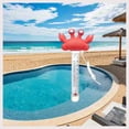 thumbnail image 4 of Floating Pool Thermometer Crab Design Large Display Easy Read Temperature Gauge for Swimming Pool Spa Hot Tub Fish Tank Water Monitoring with Attachment Rope, A Crab Thermometer, 4 of 6