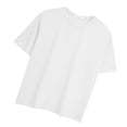 thumbnail image 3 of Camiseta holgada mujer verano cuello redondo manga corta casual top, blanco, XXL Noticed AP001475-20, 3 of 7