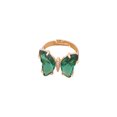 thumbnail image 1 of PVCS Ladies Fashion Creative Solid Color Butterfly Adjustable Ring with Opening, 1 of 5