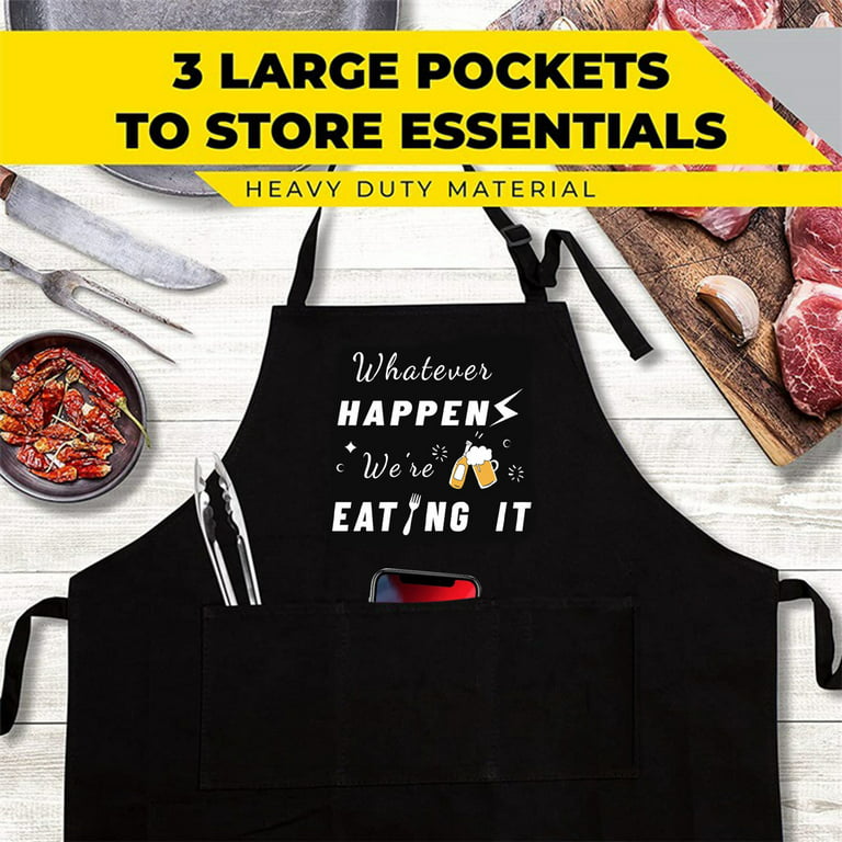 XBPDMWIN Funny Baking Aprons for Women Men - Bakers Gonna Bake - Cute Baking  Gifts for Bakers, Kitchen Chef Cooking Aprons with 2 Pockets, Fathers Day  Apron Gif…