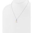 thumbnail image 4 of Sterling Silver Rh-Plated 7-8Mm Fwc Pearl/Cz 17In Necklace/Earrings Set(Length 17) - Jbsp, 4 of 5
