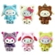 thumbnail image 2 of Mini juguete de peluche bonito, gatito de dibujos animados personalizado, pompón Purin Cinnamoroll, recuerdo de fiesta, figura rellena, muñeca, regalo de decoración del hogar, 2 of 3