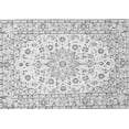 thumbnail image 1 of Ahgly Company Indoor Rectangle Medallion Gray Traditional Area Rugs, 6' x 9', 1 of 1