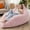 Pink, variant on 3-in-1 Oversized Bean Bag Chair, Multi-functional Lounge Sofa for Home Leisure, Gray
