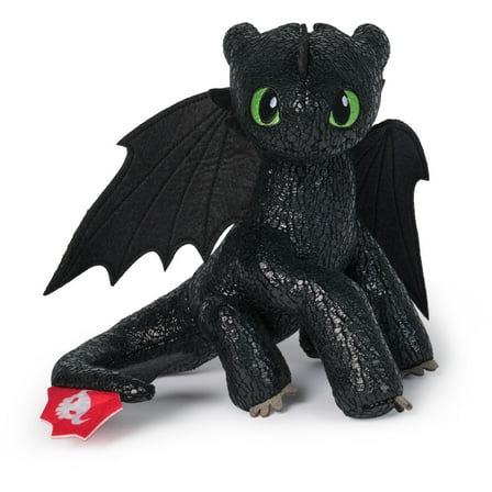 Dreamworks Dragons How to Train Your Dragon Toothless Plush Toy, 8"