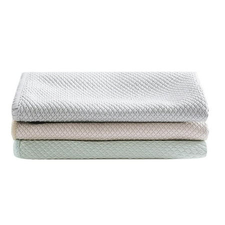 

3PCS Multipurpose Anti-Greasy Dish Cloth Fiber Washing Bowl Towel Kitchen Cleaning Cloth Wiping Rags Dishcloth Random Color