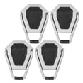 thumbnail image 4 of KAKOWELY computer feet 4 Pcs Portable Invisible Laptop Stand Ergonomic Computer Keyboard Riser Stand Self-Adhesive Laptop Feet Mini Foldable Laptop Cooling Pad For Desk, 4 of 5