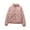 Pink, variant on RYRJJ Quilted Down Jackets for Women Lightweight Puffer Jacket Trendy Casual Loose Stand Collar Fall Winter Outerwear Coats(Khaki,L)