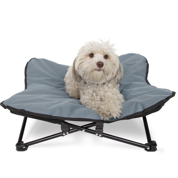 Paws & Pals Pet Bed Elevated High Quality Camping Bed for Dogs Cats