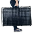 thumbnail image 5 of 36-inch Dog Crate - Double Door Pet Kennel with Divider Panel - Foldable Dog Cage with Carry Handle for Portability and Storage by PETMAKER (Black), 5 of 5