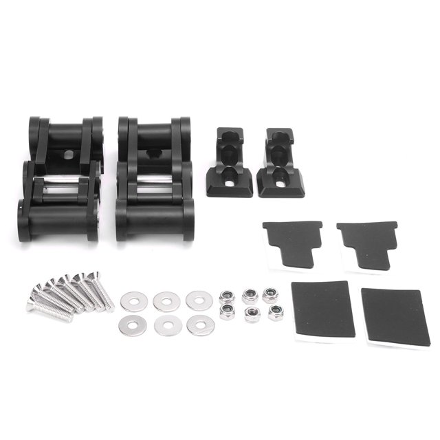 Pestillos de capó Bloqueo de capó de aleación de aluminio CNC apto para Wrangler JK JKU 2007-2018