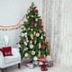 thumbnail image 5 of Christmas Decorations Shaped Hollow Painted Christmas Ball Gift Box Set Of Christmas Tree Decorative Hangings, 5 of 6